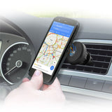 T'NB Roterbar Magnetisk Biltelefonhållare för Luftkonditionering - Svart