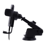 T'NB Multifunktionell Mobilhållare för Bil med 15W Trådlös Laddning - Svart