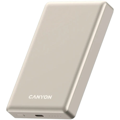 Canyon OnPower 510 20W PowerBank - 10.000 mAh - MagSafe Kompatibel - Beige