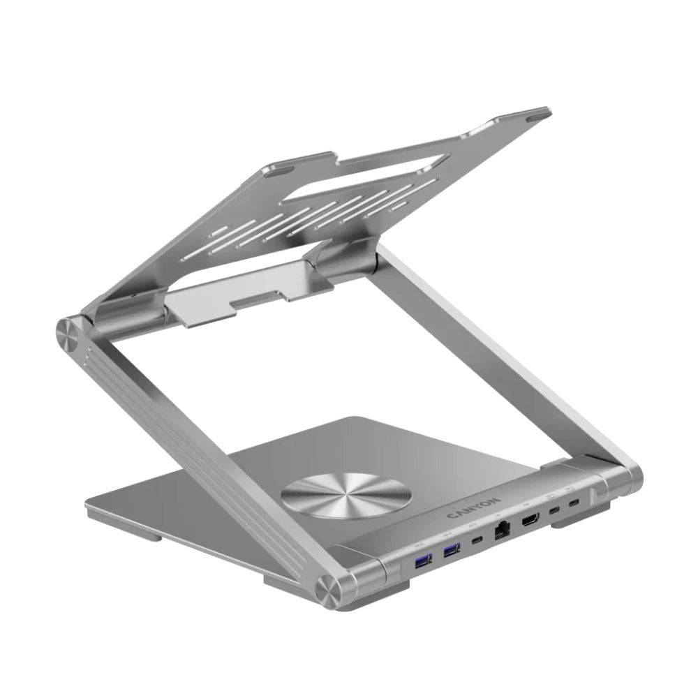 Canyon OnStand 2 6-i-1 USB-C Hub & Laptopställ - Grå