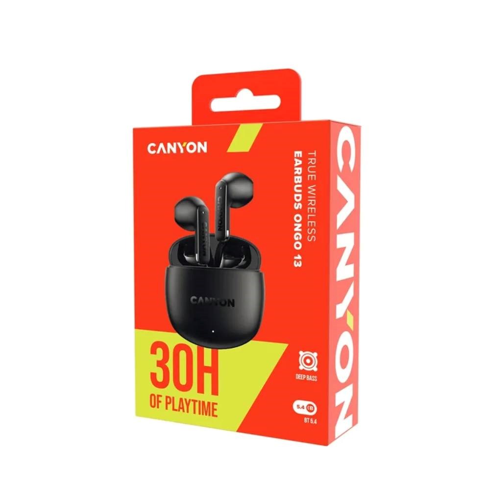 Canyon OnGo 13 True Wireless In-Ear Hörlurar - Svart