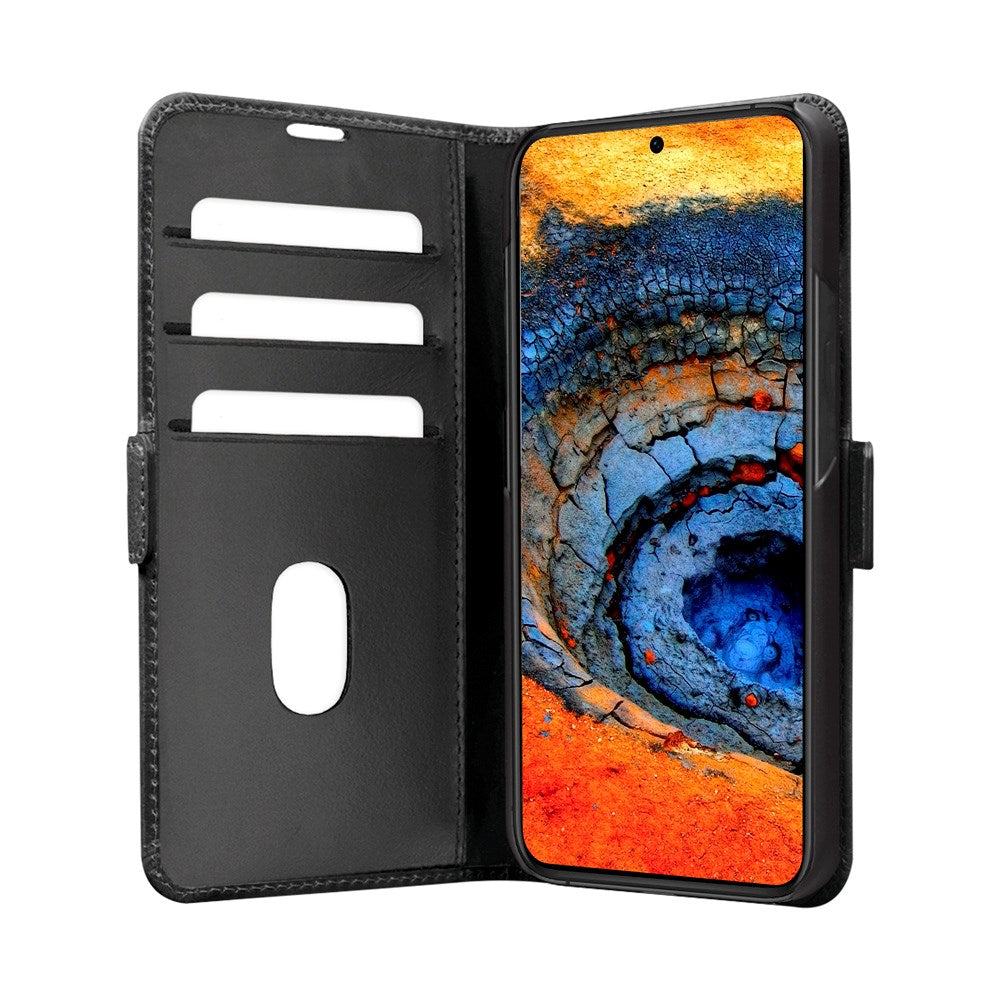 Samsung Galaxy A56 (5G) dbramante1928 Copenhagen Slim Äkta Läder Fodral m. Plånbok - Black