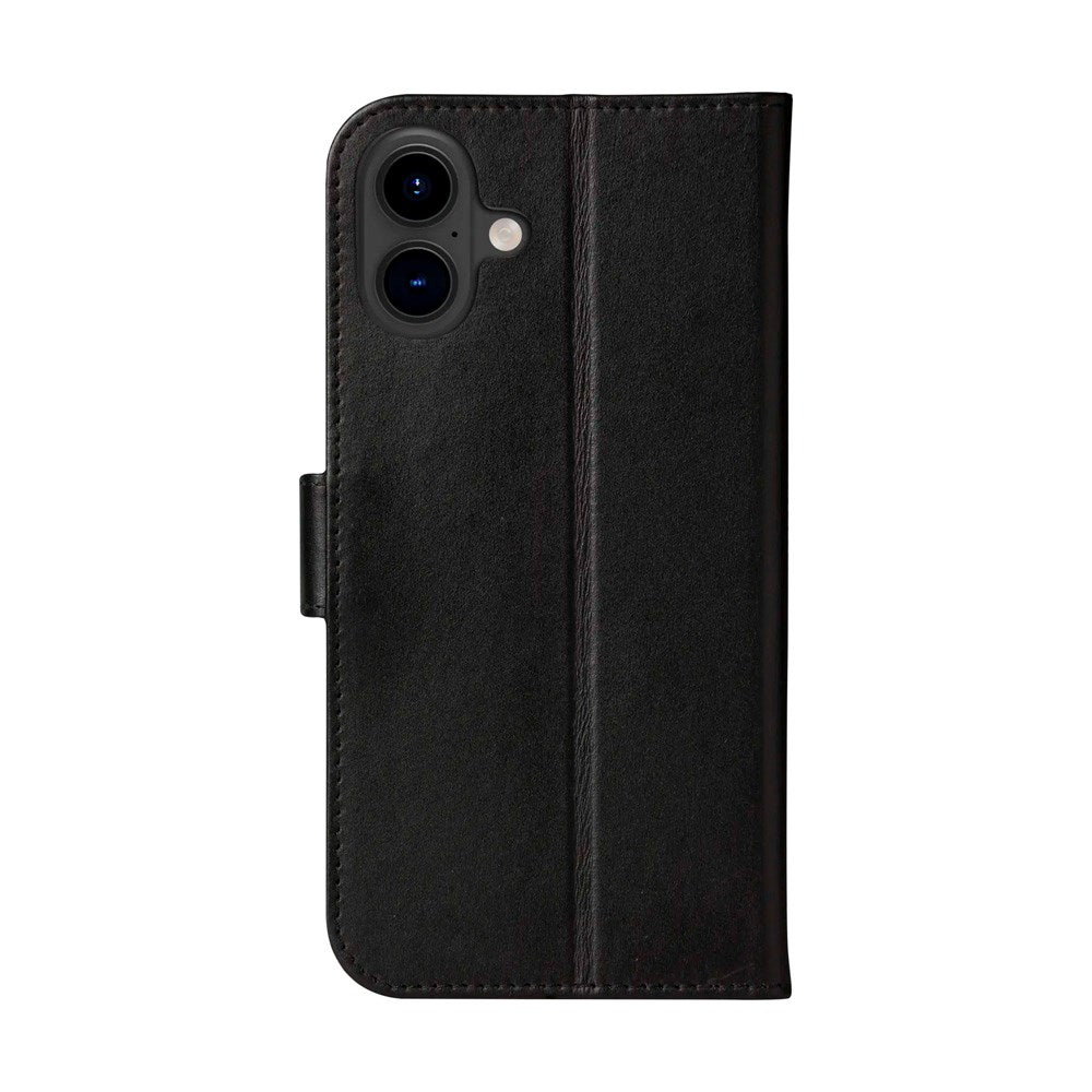 iPhone 16 Plus dbramante1928 Copenhagen Slim Plånboksfodral i Äkta Läder - Black