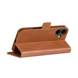 iPhone 16 Plus dbramante1928 Copenhagen Slim Plånboksfodral i Äkta Läder - Tan