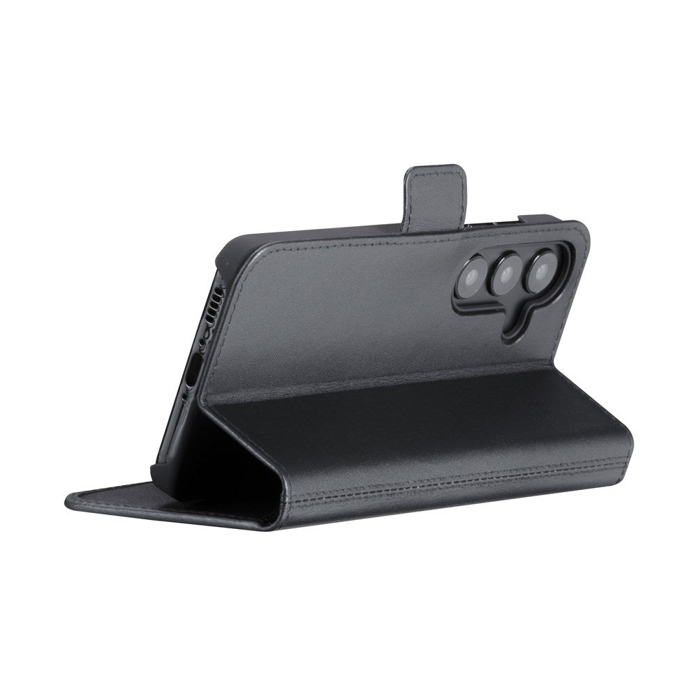 Samsung Galaxy S25 dbramante1928 Copenhagen Slim Äkta Läder Fodral m. Plånbok - Black