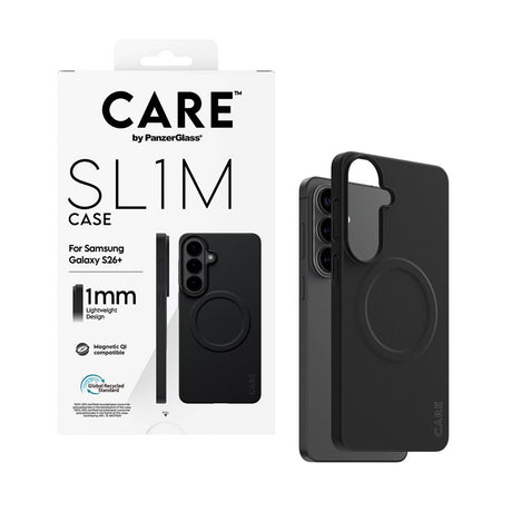 Samsung Galaxy S26+ (Plus) CARE by PanzerGlass SL1M Skal - Svart