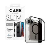 iPhone Duo CARE by PanzerGlass FLAGSHIP Signature Skal - MagSafe Kompatibel - Smokey Black