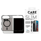 iPhone Duo CARE by PanzerGlass FLAGSHIP Signature Skal - MagSafe Kompatibel - Smokey Black