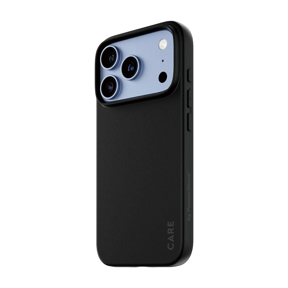 iPhone 18 Pro / 17 Pro CARE by PanzerGlass Flexibelt Plast Skal - Svart