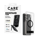 Samsung Galaxy S26 Ultra CARE by PanzerGlass Feature Kickstand Skal - Qi Kompatibel - Transparent / Black