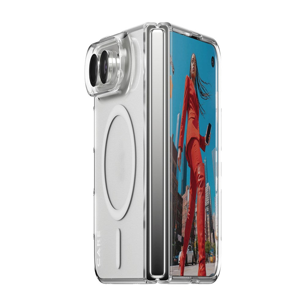 iPhone Duo CARE by PanzerGlass SL1M Skal - MagSafe Kompatibel - Transparent