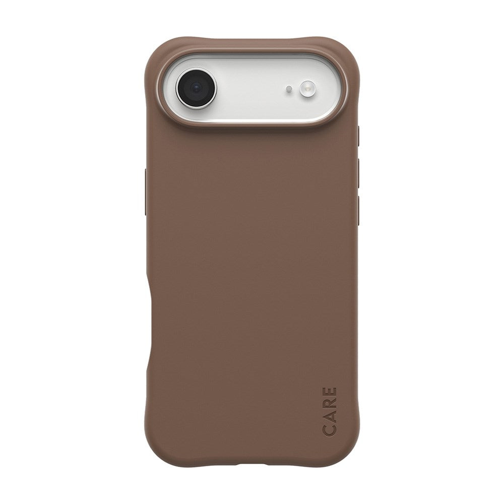 CARE by PanzerGlass iPhone Air Fashionable Samba Skal - MagSafe Kompatibel - Espresso