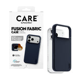 iPhone 18 Pro Max / 17 Pro Max CARE by PanzerGlass Fusion Fabric Skal - MagSafe Kompatibel - Blå