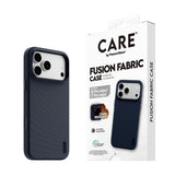 iPhone 18 Pro Max / 17 Pro Max CARE by PanzerGlass Fusion Fabric Skal - MagSafe Kompatibel - Blå