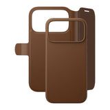 iPhone 18 Pro Max  / 17 Pro Max CARE by PanzerGlass Feature Tango 2-i-1 Fodral med Plånbok - MagSafe Kompatibel - Brun