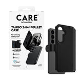 Samsung Galaxy S26+ (Plus) CARE by PanzerGlass Feature Tango 2-i-1 Fodral med Plånbok - Svart