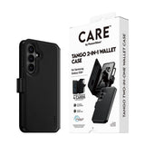 Samsung Galaxy S26+ (Plus) CARE by PanzerGlass Feature Tango 2-i-1 Fodral med Plånbok - Svart