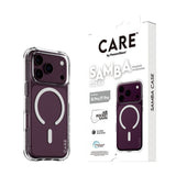 iPhone 18 Pro / 17 Pro CARE by PanzerGlass Fashionable Samba Skal - MagSafe Kompatibel - Genomskinlig