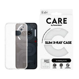 CARE by PanzerGlass Nothing Phone (3a) Pro Fashionable Transparent X-Ray Soft Basic Case - Genomskinlig