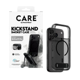 iPhone 18 Pro / 17 Pro CARE by PanzerGlass Feature Kickstand Skal - MagSafe Kompatibel - Svart / Genomskinlig