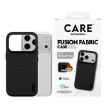iPhone 18 Pro / 17 Pro CARE by PanzerGlass Fusion Fabric Skal - MagSafe Kompatibel - Svart