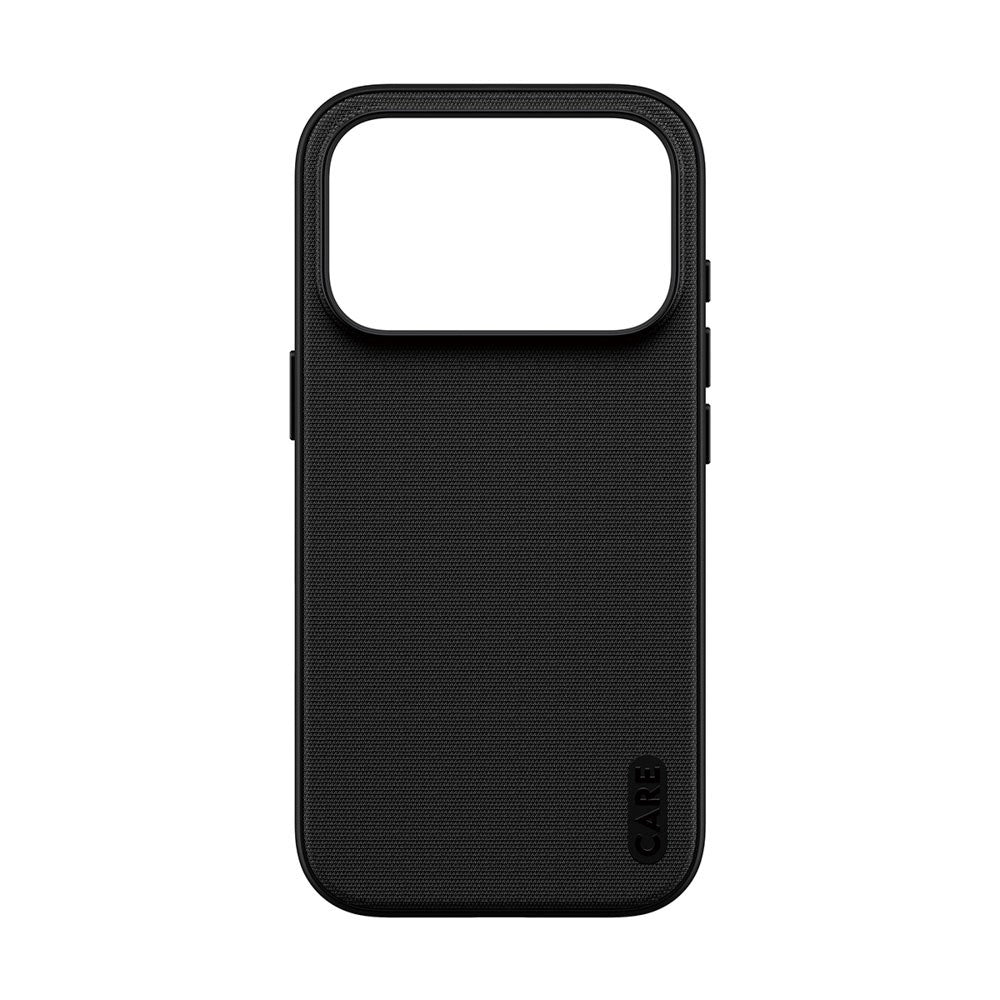 iPhone 18 Pro / 17 Pro CARE by PanzerGlass Fusion Fabric Skal - MagSafe Kompatibel - Svart