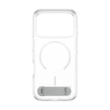 iPhone 18 Pro / 17 Pro CARE by PanzerGlass Feature Kickstand Skal - MagSafe Kompatibel - Genomskinlig / Vit