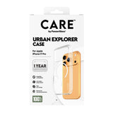 CARE by PanzerGlass iPhone 17 Pro FLAGSHIP Urban Explorer Skal - MagSafe Kompatibel - Transparent