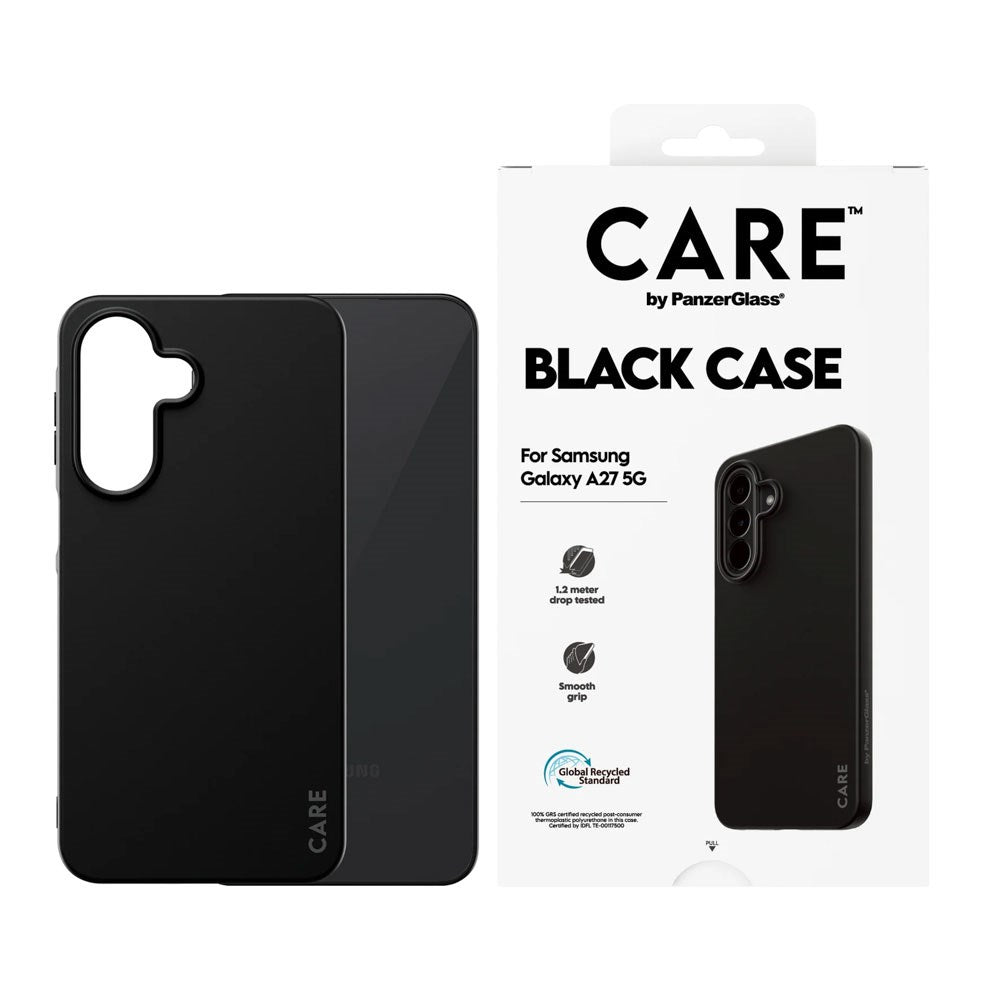 Samsung Galaxy A27 CARE by PanzerGlass Fearlessly Fashionable Skal - Black
