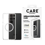 Samsung Galaxy S26 Ultra CARE by PanzerGlass Urban Explorer Skal - Qi Kompatibel - Genomskinlig / Vit