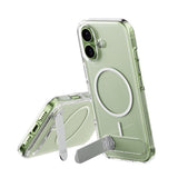 CARE by PanzerGlass iPhone 17 Feature Kickstand Skal - MagSafe Kompatibel - Transparent / Silver