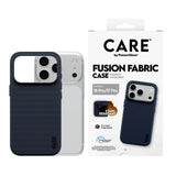 iPhone 18 Pro / 17 Pro CARE by PanzerGlass Fusion Fabric Skal - MagSafe Kompatibel - Blå