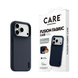 iPhone 18 Pro / 17 Pro CARE by PanzerGlass Fusion Fabric Skal - MagSafe Kompatibel - Blå