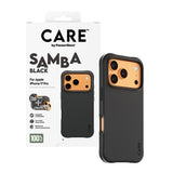 CARE by PanzerGlass iPhone 17 Pro Fashionable Samba Skal - MagSafe Kompatibel - Black