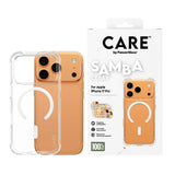 CARE by PanzerGlass iPhone 17 Pro Fashionable Samba Skal - MagSafe Kompatibel - Transparent