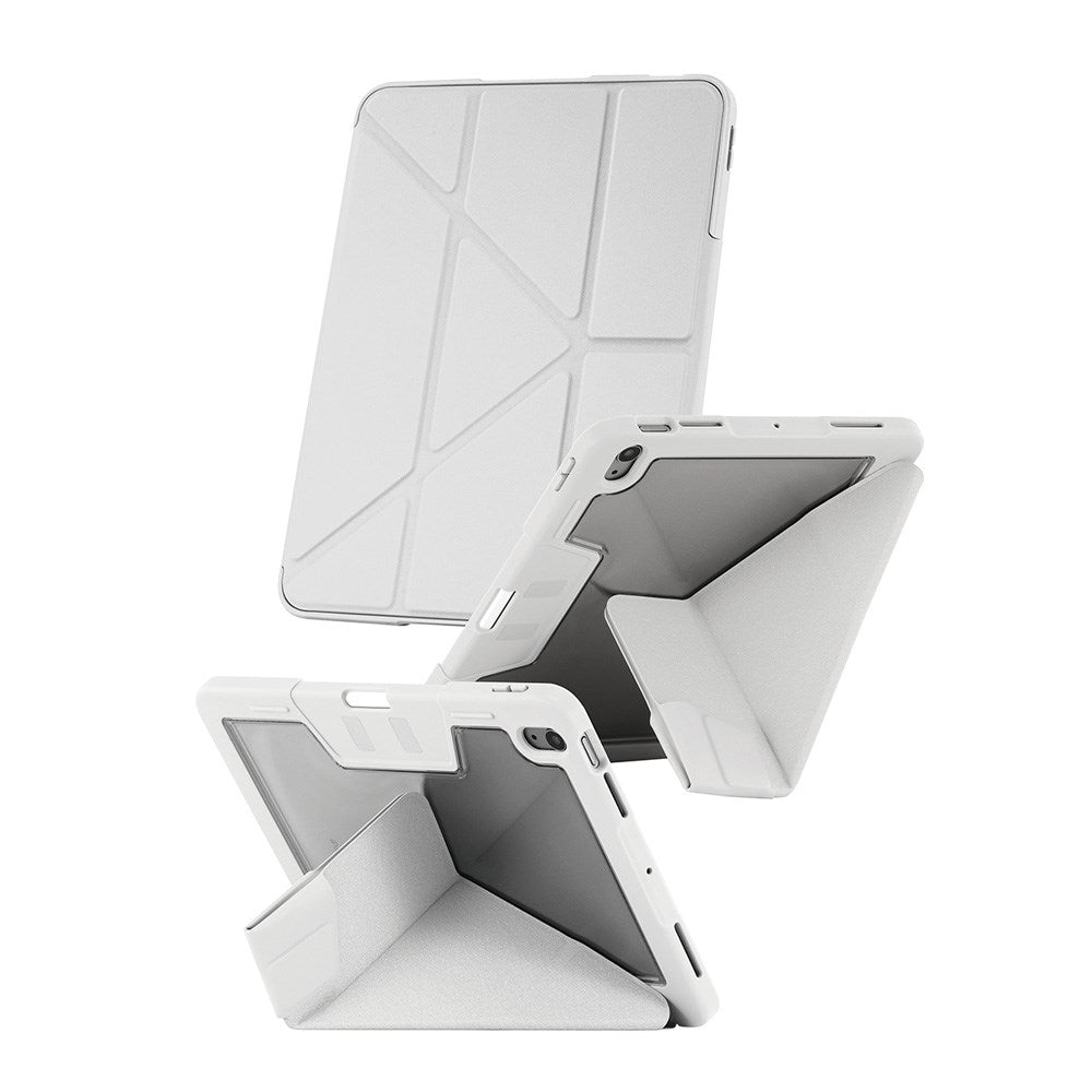 iPad Air 11" (2025 / 2024) Care by PanzerGlass Essential Case - Stående Funktion - Grå