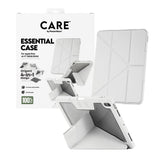 iPad Air 11" (2025 / 2024) Care by PanzerGlass Essential Case - Stående Funktion - Grå