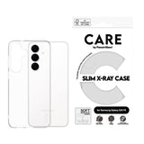 CARE by PanzerGlass Samsung Galaxy S25 FE Fashionable Transparent X-Ray Soft Basic Case - Genomskinlig