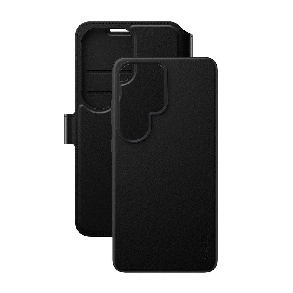 Samsung Galaxy S26 Ultra CARE by PanzerGlass Feature Tango 2-i-1 Fodral med Plånbok - Svart