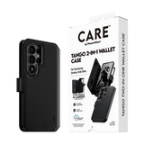 Samsung Galaxy S26 Ultra CARE by PanzerGlass Feature Tango 2-i-1 Fodral med Plånbok - Svart