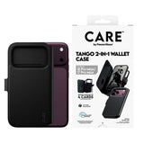 iPhone 18 Pro Max  / 17 Pro Max CARE by PanzerGlass Feature Tango 2-i-1 Fodral med Plånbok - MagSafe Kompatibel - Svart