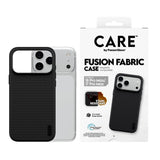 iPhone 18 Pro Max / 17 Pro Max CARE by PanzerGlass Fusion Fabric Skal - MagSafe Kompatibel - Svart