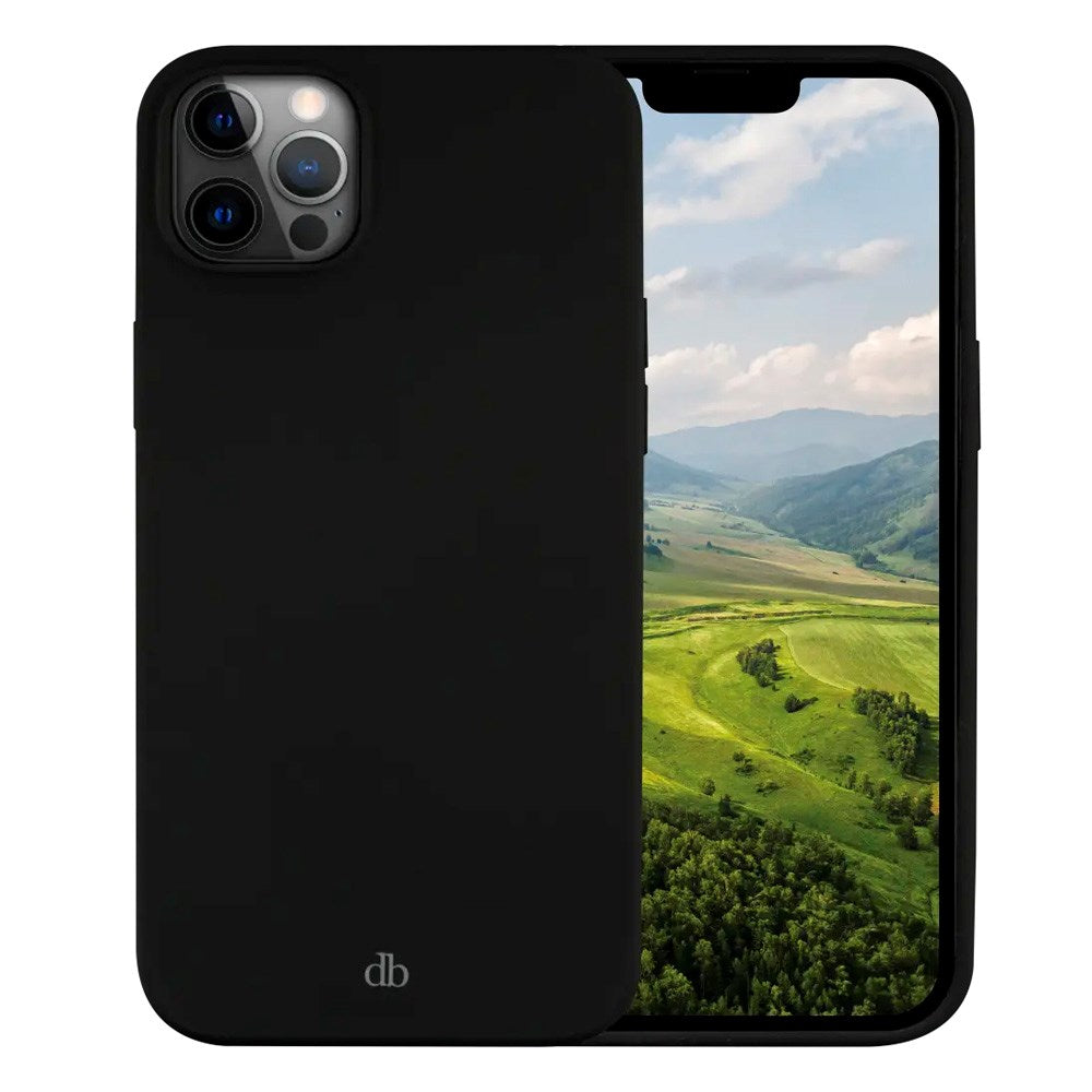 dbramante1928  iPhone 12/12 Pro Costa Rica Silikon Deksel - 100% Resirkulert Plast - Night Black