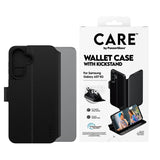 Samsung Galaxy A57 CARE by PanzerGlass Feature Wallet Case med Stativfunktion - Svart