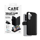 Samsung Galaxy A57 CARE by PanzerGlass Feature Wallet Case med Stativfunktion - Svart