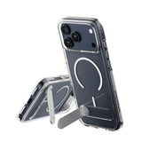 CARE by PanzerGlass iPhone 17 Pro Max Feature Kickstand Skal - MagSafe Kompatibel - Transparent / Silver