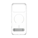 CARE by PanzerGlass iPhone 17 Pro Max Feature Kickstand Skal - MagSafe Kompatibel - Transparent / Silver