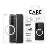 Samsung Galaxy S26 CARE by PanzerGlass Fashionable Samba Skal - Qi Kompatibel - Genomskinlig