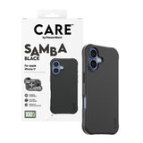 CARE by PanzerGlass iPhone 17 Fashionable Samba Skal - MagSafe Kompatibel - Black