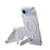 CARE by PanzerGlass iPhone Air Feature Kickstand Skal - MagSafe Kompatibel - Transparent / Silver